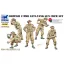 Bronco Models 17pdr Anti-Tank Gun Crew Set löveg makett