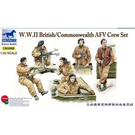 Bronco British/Commonwealth AFV Crew set