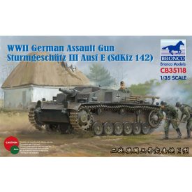 Bronco Sturmgeschütz III Ausf E (SdKfz 142) makett