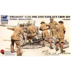 Bronco British 17pdr / 25 Pdr Anti-tank Gun Crew Set
