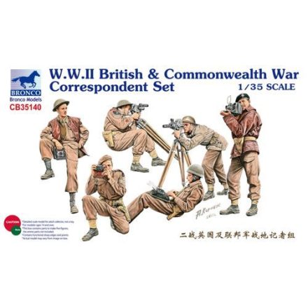 Bronco WWII British & Commonwealth War Correspondent Set