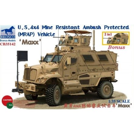 Bronco M1224 MaxxPro MRAP makett