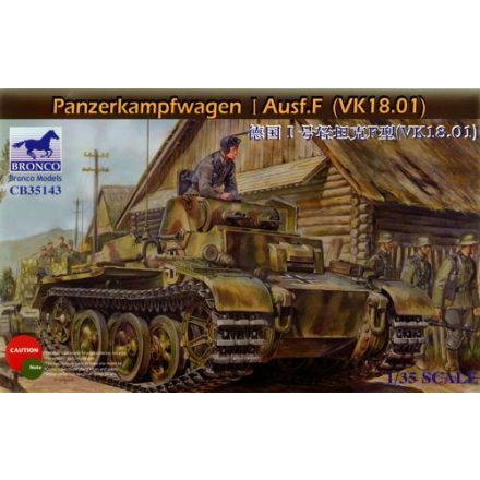 Bronco Pz.Kpfw.I Ausf.F (VK18.01) makett