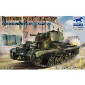   Bronco Cruiser Tank Mk.I/I CS British Cruiser Tank A9/A9CS makett