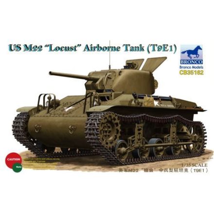Bronco US M22 "Locust" Airborne Tank (T9E1) makett