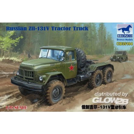 Bronco Russian Zil-131V Tractor Truck makett