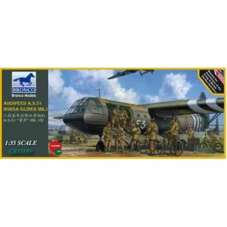 Bronco Airspeed A.S.51 Horsa Glider Mk.I makett