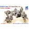 Bronco Models British Army ATV Quad Bike and Trailer w/Soldier harcjármű makett