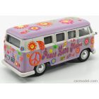 CORGI VOLKSWAGEN T1 MINIBUS CAMPER VAN 1961 - PEACE & LOVE