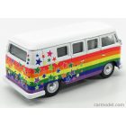 CORGI VOLKSWAGEN T1 MINIBUS CAMPER VAN 1961 - PEACE & LOVE