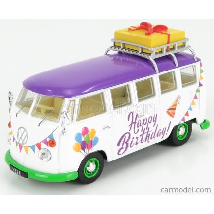 CORGI VOLKSWAGEN T1 MINIBUS HAPPY BIRTHDAY 1961