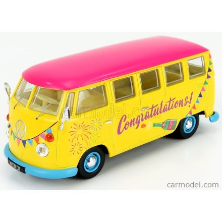 CORGI VOLKSWAGEN T1 MINIBUS CONGRATULATIONS 1961
