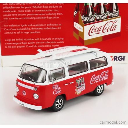 CORGI VOLKSWAGEN T1 MINIBUS COCA-COLA WITH SURFBOARD 1961