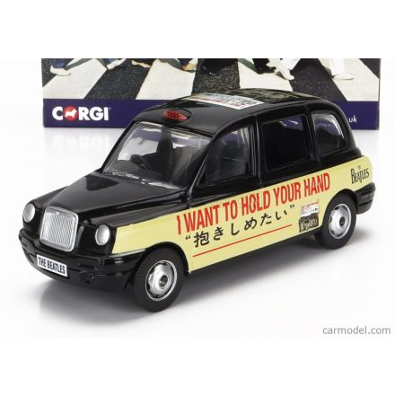 CORGI - AUSTIN - LONDON TAXI LTI TX4 2007 - THE BEATLES - I WANT TO HOLD YOUR HAND