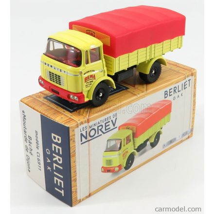 Norev Berliet GAK TRUCK BACHE MOUTARDE DE DIJON 1960
