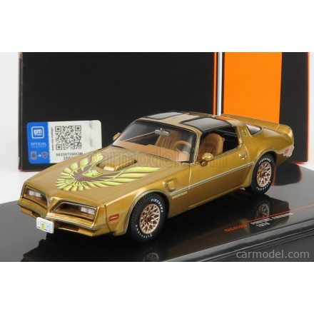IXO PONTIAC Firebird Trans Am, metallic-gold/Decorated, 1978