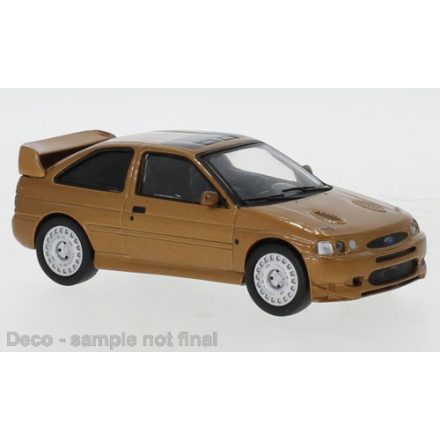 IXO FORD Escort RS Cosworth customs, metallic-light-brown, 1992