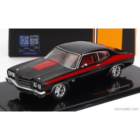 IXO CHEVROLET Chevelle SS, black/red, 1970