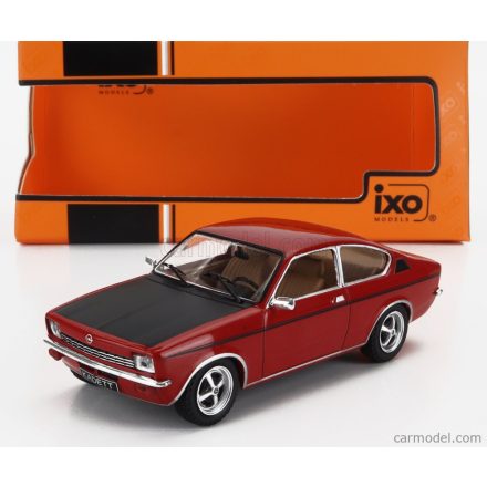 IXO Opel Kadett C Coupe SR, red/mattblack, 1976
