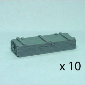 Callsign Models 105mm ammo crates makett