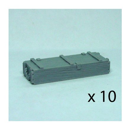 Callsign Models 105mm ammo crates makett