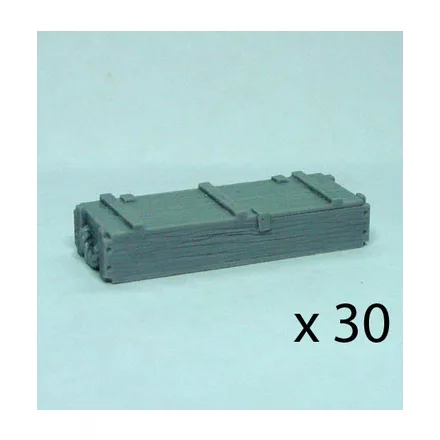 Callsign Models 105mm ammo crates large set makett