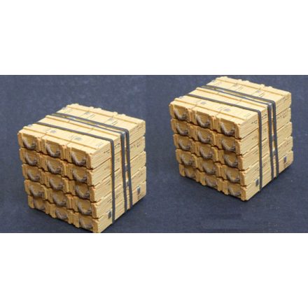 Callsign Models 105mm Ammo Crates Aerial Delivery Pack makett