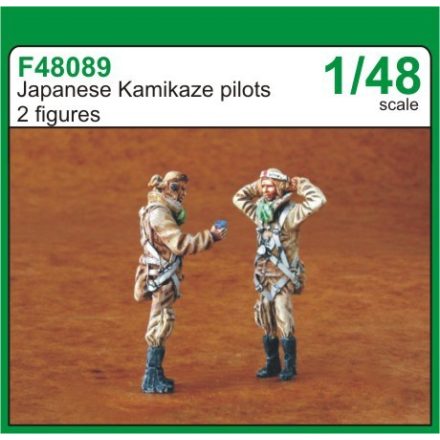 CMK Japanese (WWII) Kamikaze pilot x 2