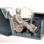 CMK Messerschmitt Bf-109G German Pilot, seated