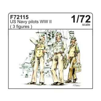 CMK U.S. Navy pilots WWII x 3