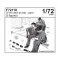 CMK 3 x crew figures at rest set 1 for U-Boat Type VIIc