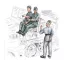 CMK German (WWII) driver and Personel for FAMO (3 figures)
