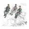 CMK German (WWII) Soldiers for Sd.Kfz.9/1 Famo (3 figures)