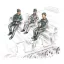 CMK German (WWII) Soldiers for Sd.Kfz.9/1 Famo (3 figures)