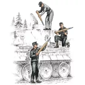   CMK German (WWII) Armourers for Pz.Kpfw.VI Tiger I (3 figures)