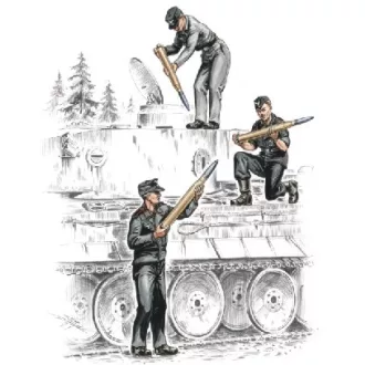   CMK German (WWII) Armourers for Pz.Kpfw.VI Tiger I (3 figures)