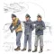 CMK S-100 Schnellboot Bridge Crew figures x 3