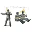 CMK S-100 Schnellboot 3.7cm Anti Aircraft gun crew figures x 3