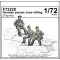 CMK Panzer crew sitting (3 figures) Germany, WWII