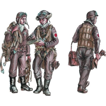 CMK Japanese Army Air Force Bomber Crew Members, WWII