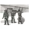 CMK French pilot and two mechanics