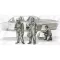 CMK Two Fouga CM.170 Magister Pilots and a Mechanic