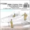 CMK Dassault SMB-2 Super Mystere Fighter Pilot + Two Ground Crew