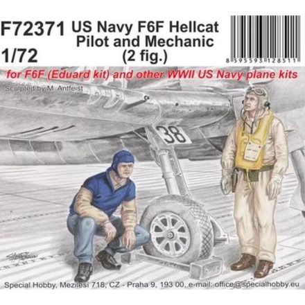 CMK US Navy F6F Hellcat Pilot and Mechanic