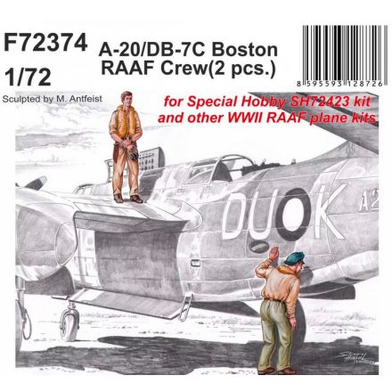 CMK A-20/DB-7C Boston RAAF Crew