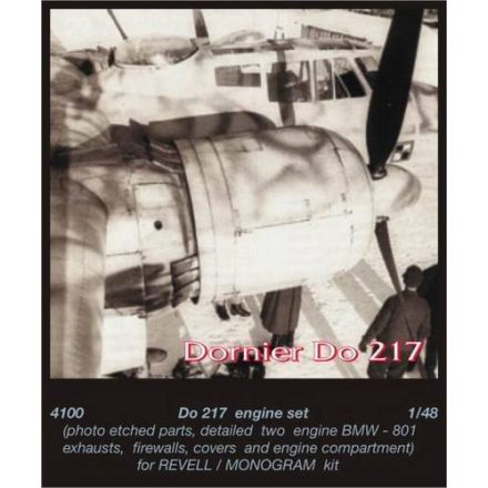 CMK Dornier Do-217 BMW-801 engines x 2 (Monogram, Revell)
