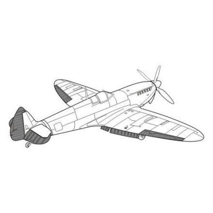 CMK Supermarine Spitfire Mk.IX exterior (Hasegawa)