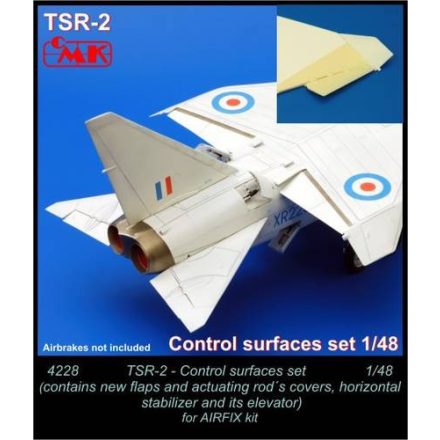 CMK BAC TSR-2 Control surfaces set (Airfix)