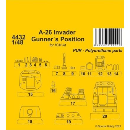 CMK A-26 Invader Gunner's Position (ICM)