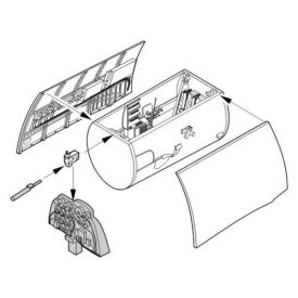 CMK Messerschmitt Me-262A interior